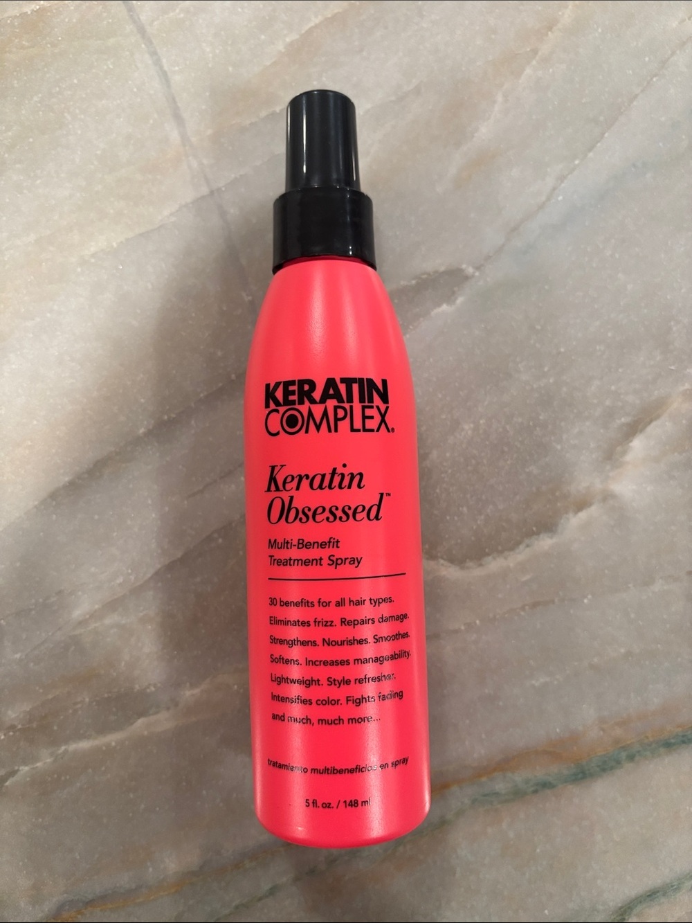 Keratin Complex Keratin Obsessed Multi-Benefit Treatment Spray - Bright Pink